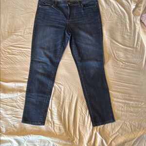 LC Lauren Conrad Blue Skinny Jeans